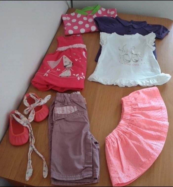 Lot de vêtements 1 mois fille