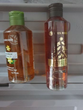 Lot de bain douche vanille