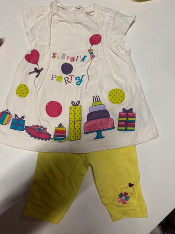 Ensemble été  fille 6 mois