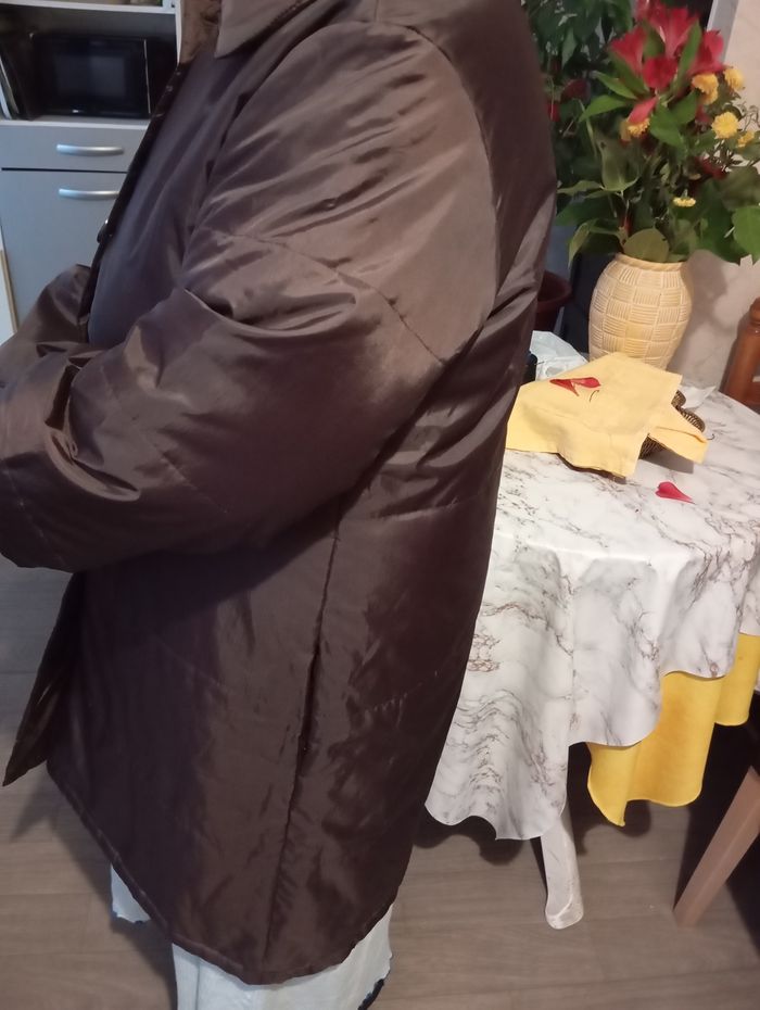 Manteau marron Balmain taille 38 M - photo numéro 9