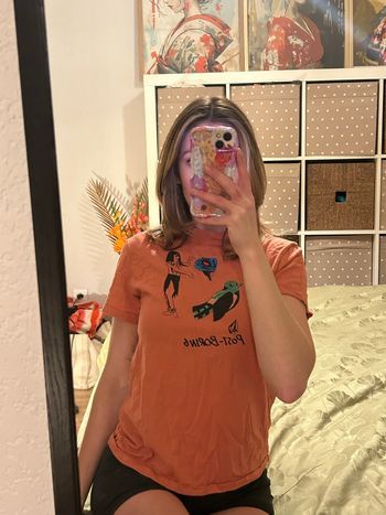 Magnifique t-shirt orange Bob Mollema Volcom