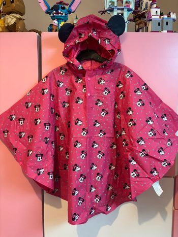 Poncho de pluie Disney Minnie 6/7 ans