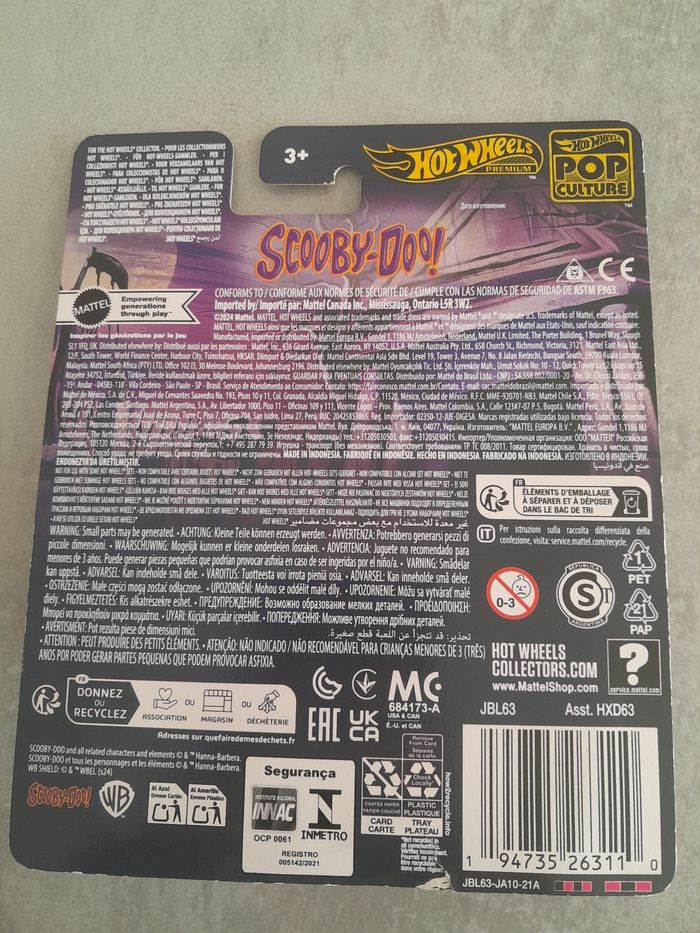 Hot Wheels Premium Mystery Machine Scooby Doo - photo numéro 5
