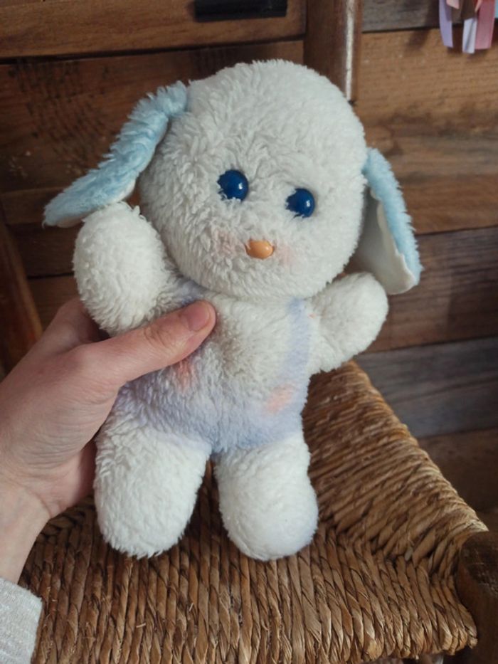 Peluche chien vintage Pastel BE - photo numéro 5