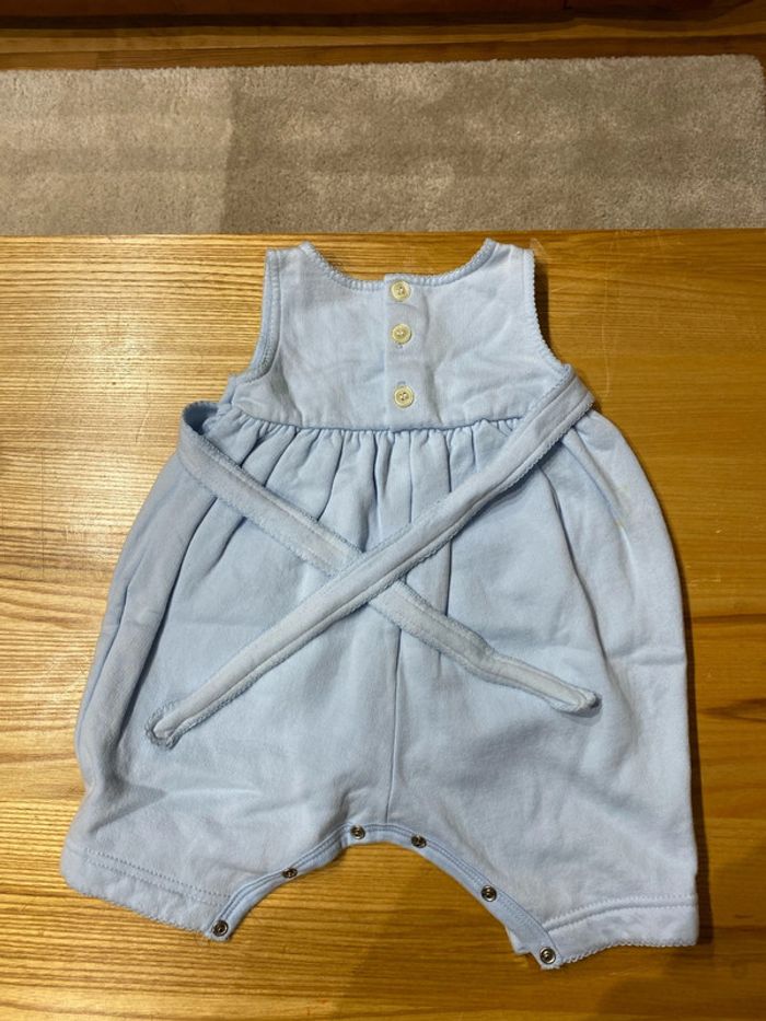 Barboteuse bleu ciel, Petit Bateau, 3 mois - photo numéro 3