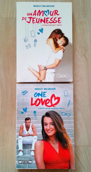 Margot Malmaison Un amour de jeunesse et One love tome 1 et 2