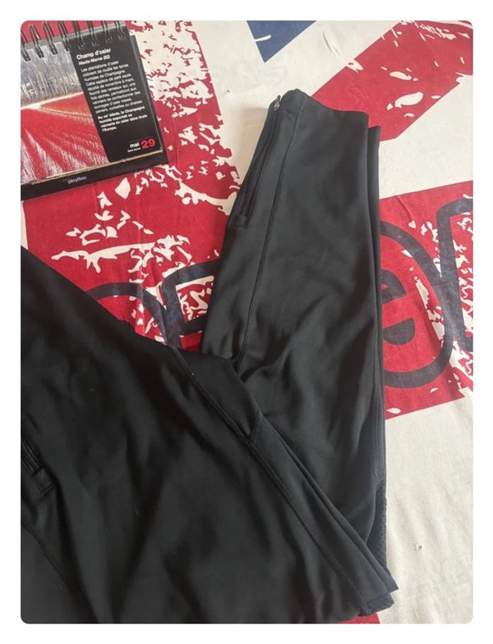 Jogging/legging Lacoste taille xs noir - photo numéro 3