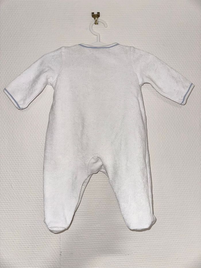 Pyjama 1 pièce en velours dinosaure 1M - Sergent Major - photo numéro 3