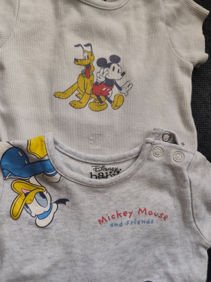 Lots de 2 bodies garçon bébé Disney - photo numéro 2