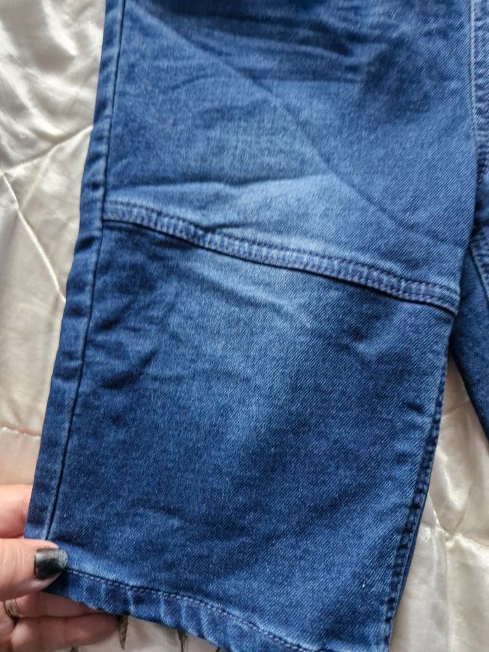 Beau bermuda en jean Taille réglable - photo numéro 4