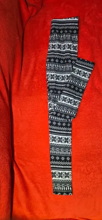 Leggings noir et blanc