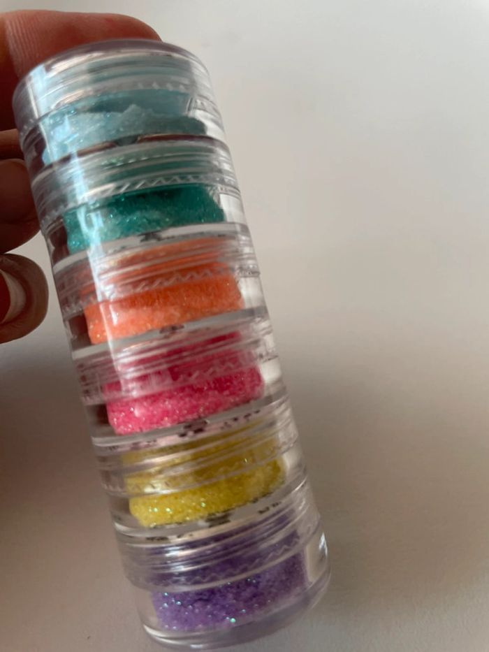 Lot paillettes pour faux ongles - photo numéro 2