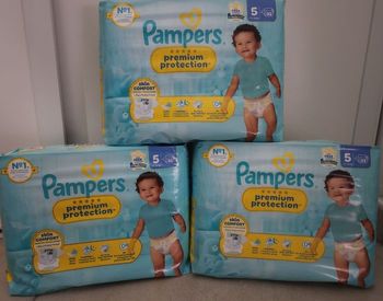 Couches Pampers premium protection taille 5
