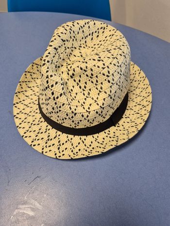 Chapeau de paille enfant taille 57 cm