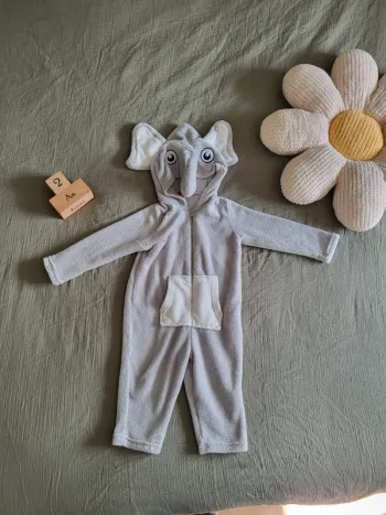 Surpyjama mixte éléphant hiver Halloween