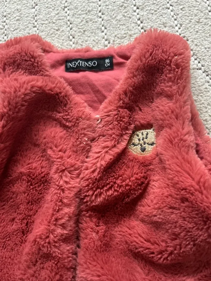 Gilet sans manche corail - photo numéro 2