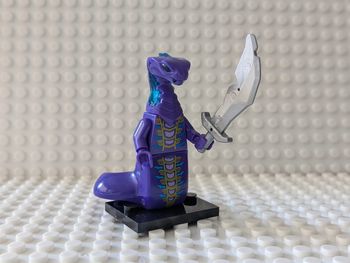 Figurine Ninjago : Pythor P. Chumsworth (espèce : Anacondrai), style lego