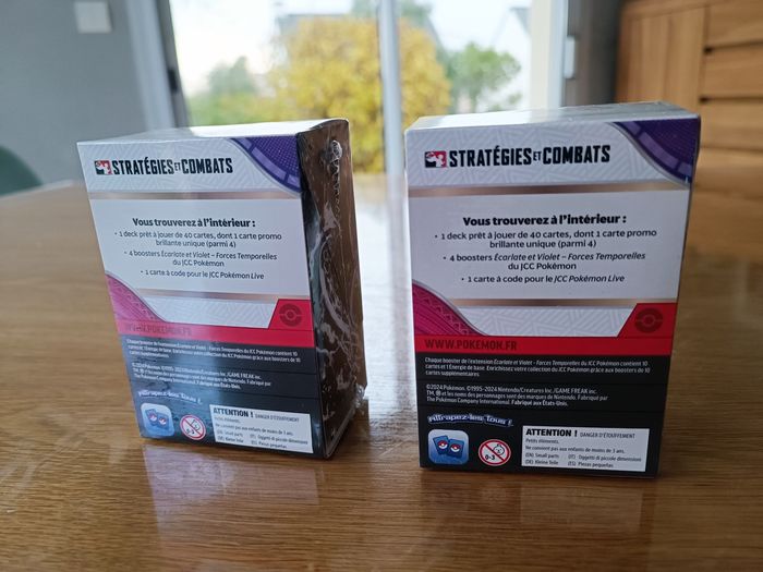 Lot de 2 kits AP Pokémon EV5 Forces temporelles - photo numéro 2