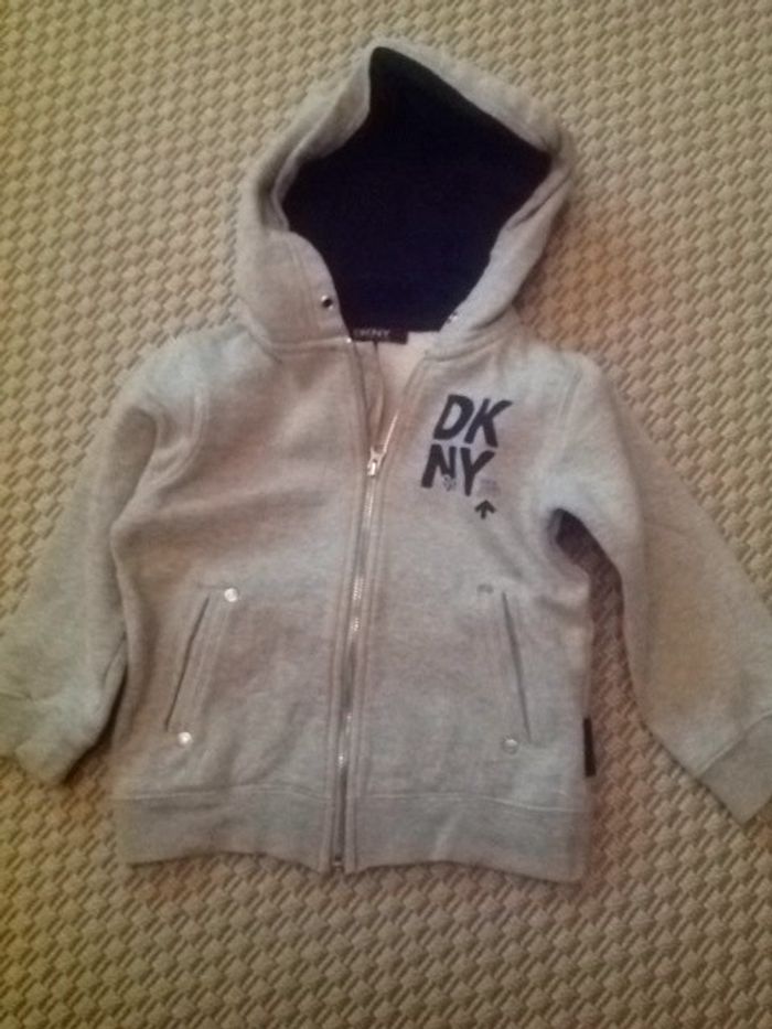 Veste grise DKNY garçon - 3 ans