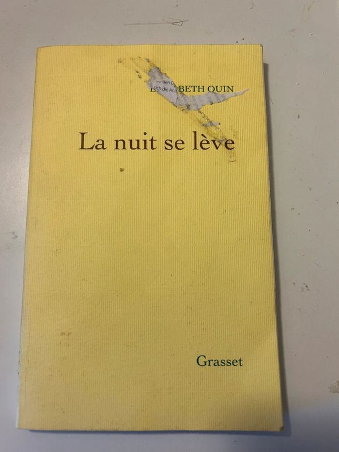 La nuit se lève d’Elisabeth Quin