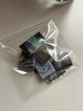 Lot de 10 livres miniatures pour maison de poupée