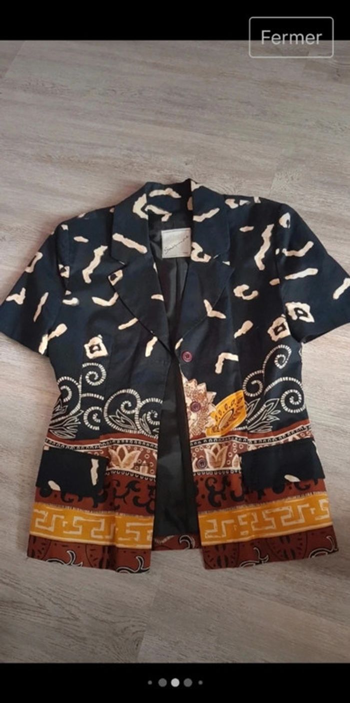 Ensemble  tailleur 38 avec haut assorti - photo numéro 7