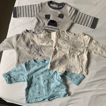 Lot 4 manches longues