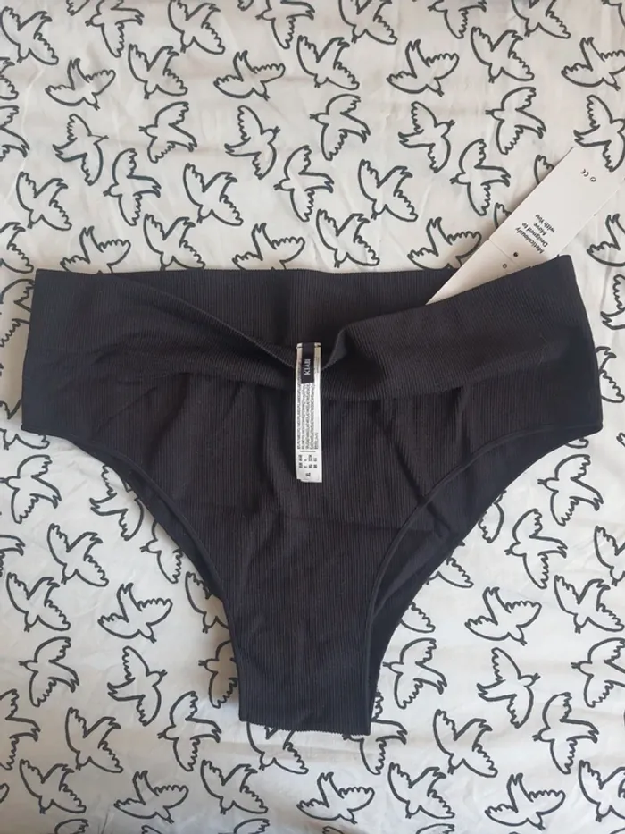 Tanga maille côtes XL 46/48
