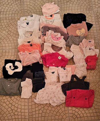 Lot vêtements taille 1 mois