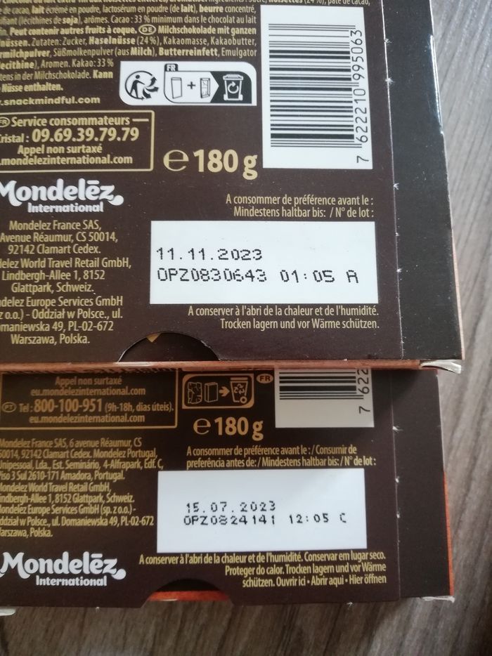 Tablettes chocolat - photo numéro 2