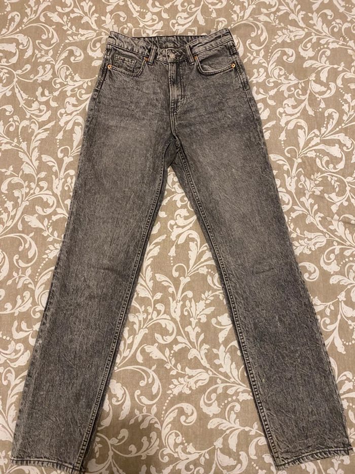 Jean femme taille 36 slim straight high jeans - photo numéro 4