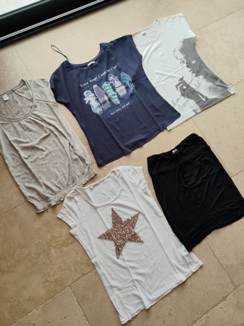 Lot tee-shirts femme S
