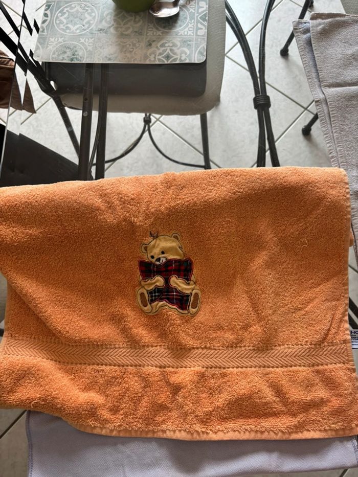 Lot parure de bain (2disponibles) plus cadeau lot torchons - photo numéro 10