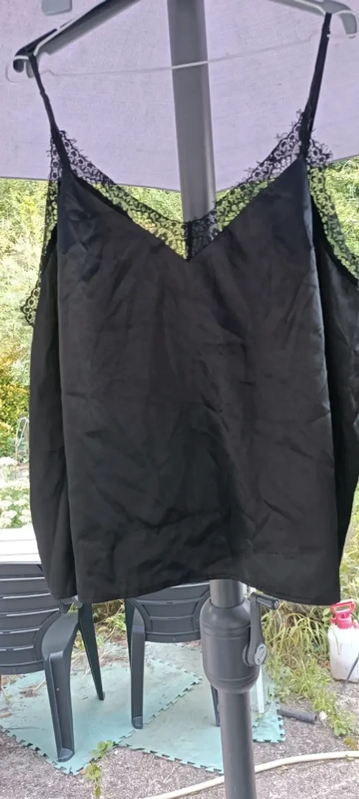 Débardeur pyjama satiné