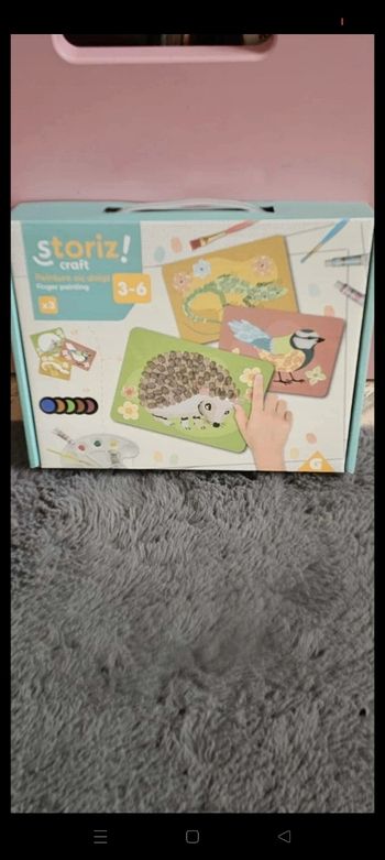 Peinture à doigts neuf