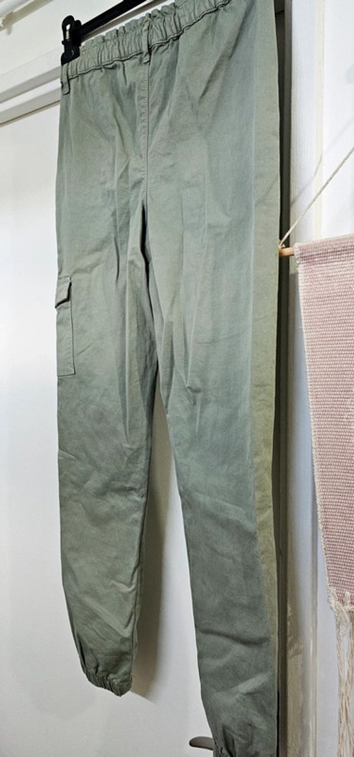 Pantalon Cargo Coton Elasthane Kiabi Taille 12 ans - photo numéro 4