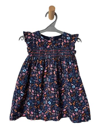 Robe en velours côtelé (animaux et végétaux) - DPAM 24 mois (86cm)