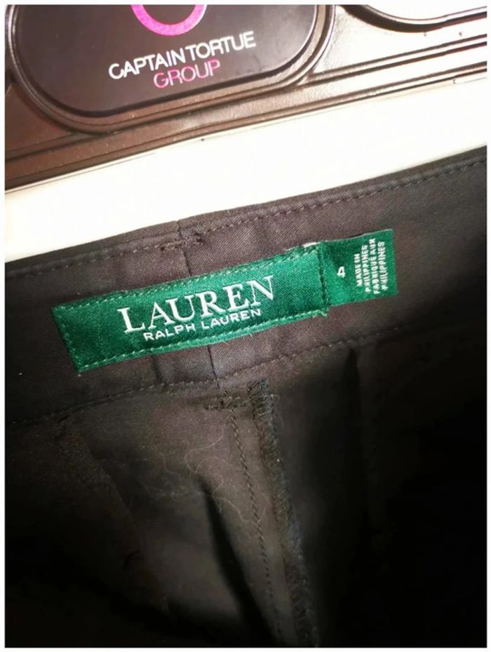 C30 pantalon noir Ralph Lauren 40 - photo numéro 3