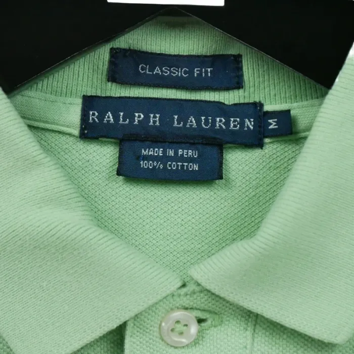 Polo Ralph Lauren Polo manches courtes Femme Taille M Vert #Qwe3376 - photo numéro 6