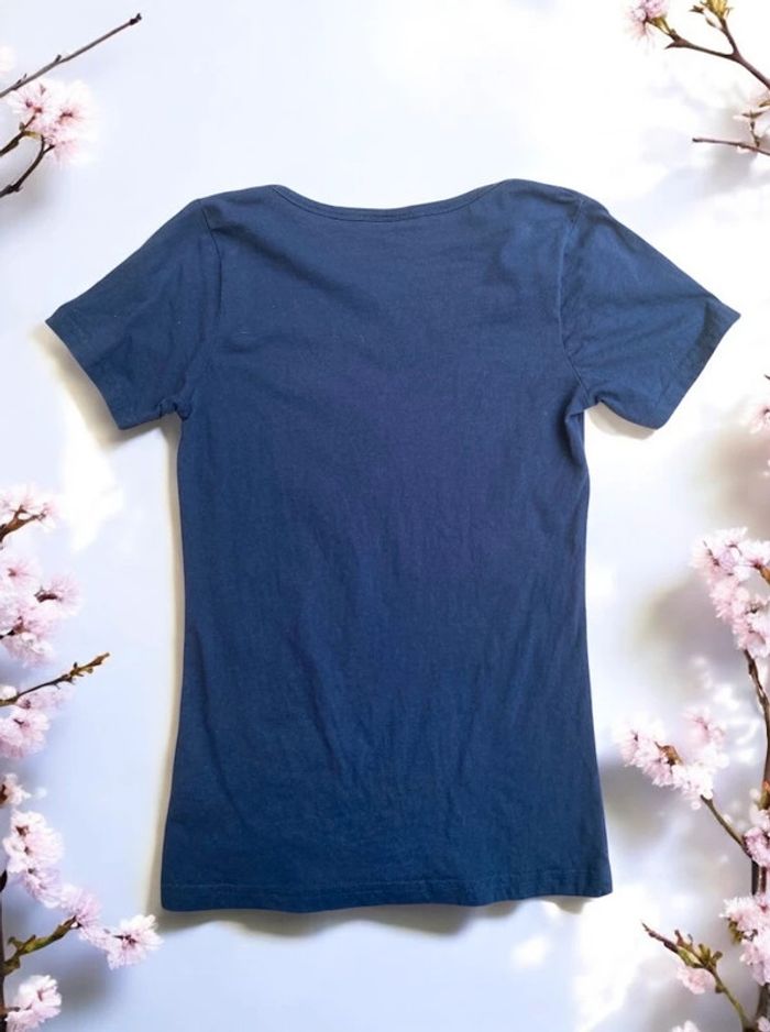 🎀 Ensemble Pyjama femme blanc et bleu marine ,100% coton taille S🎀 - photo numéro 7