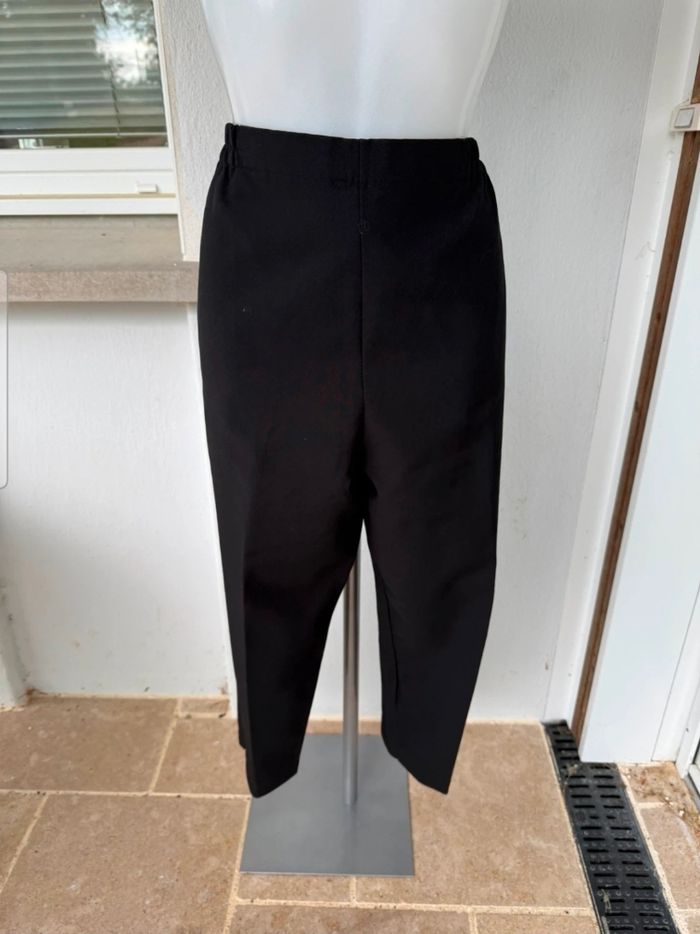 Pantalon noir élastique - photo numéro 2