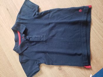 Polo bleu marine Kimbaloo 18 mois