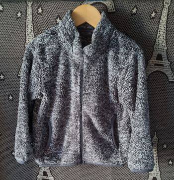 Veste polaire zippée douce et chaude 3-4ans mixte