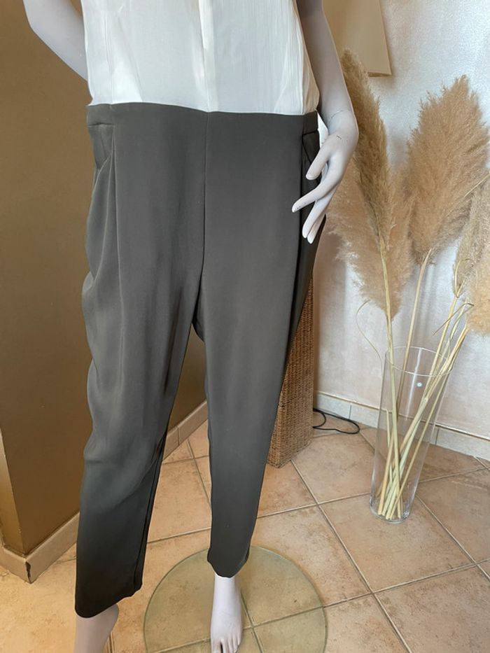 Combi Zara Kaki blanche - photo numéro 3