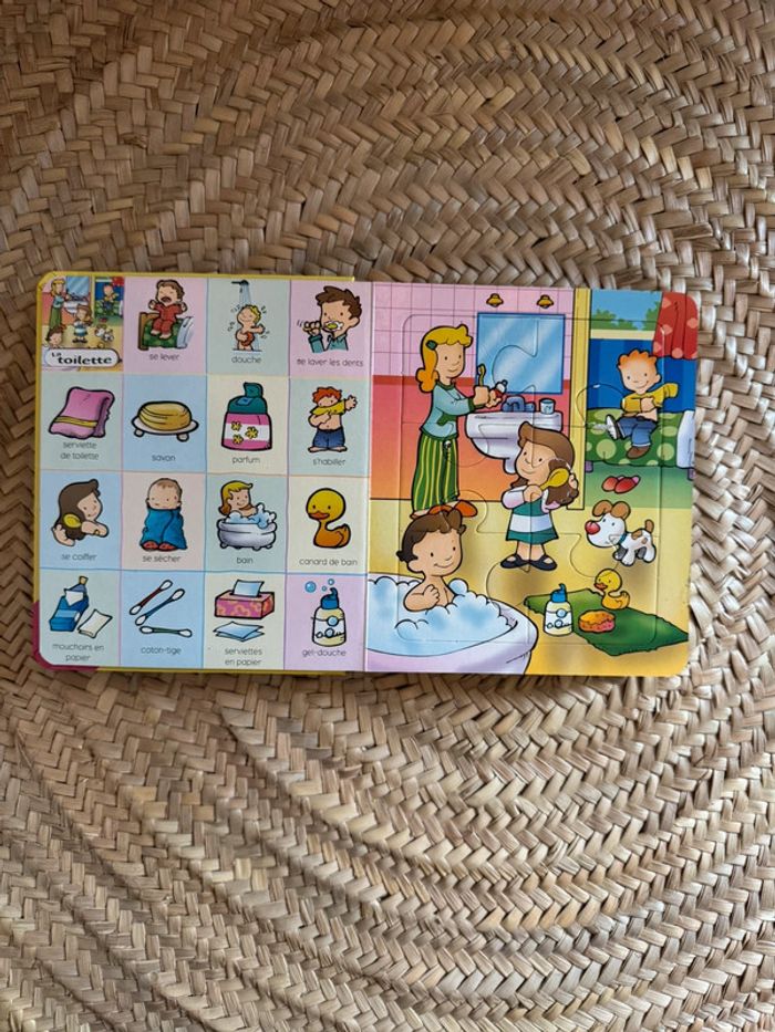 Livre Puzzle encyclopédie mes premières valeurs 🍒 - photo numéro 3