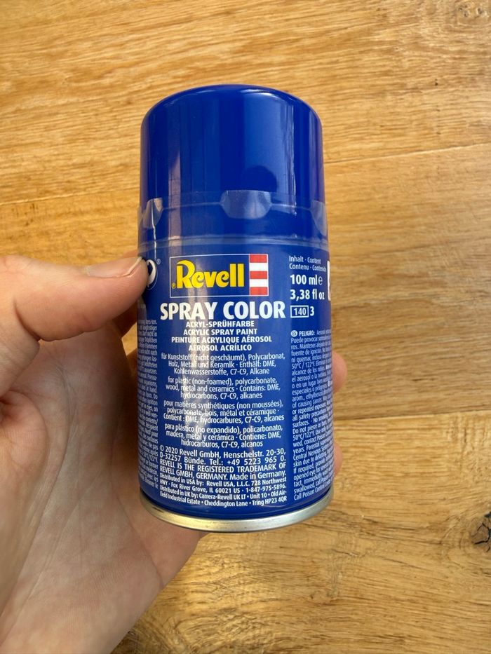 Peinture maquette couleur acier