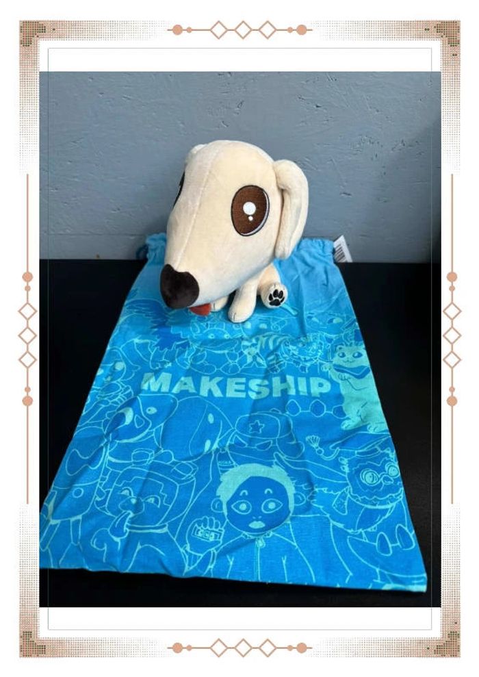 Peluche makeship borzoi