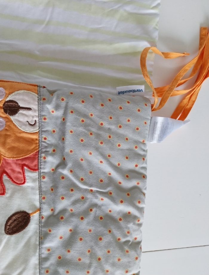 Ensemble tour de lit + drap housse vertbaudet - photo numéro 4