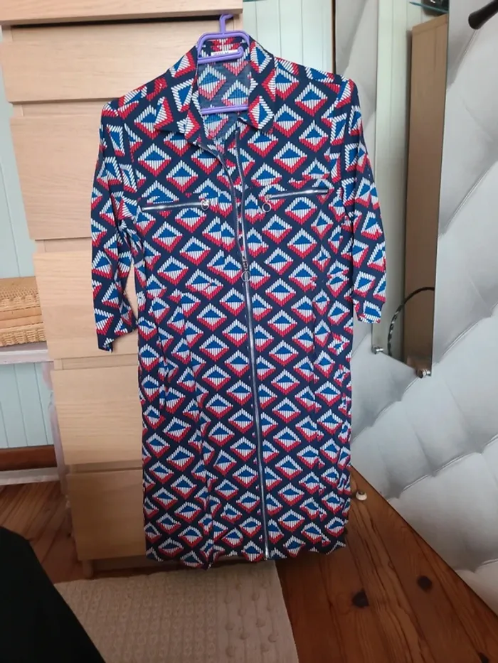 Robe chemise droite
