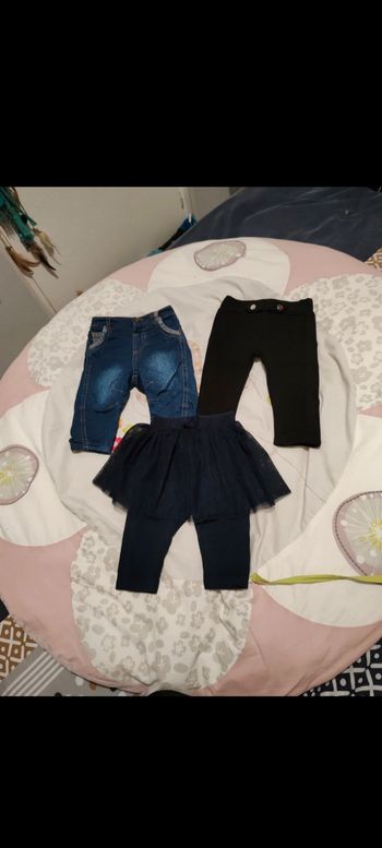 Lot  3 pantalons 3 mois